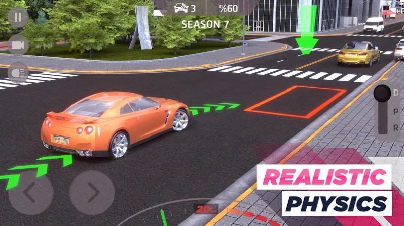 真实停车场城市驾驶免费金币中文最新版  v3.4.3