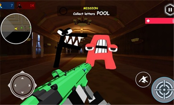 字母射手生存FPS