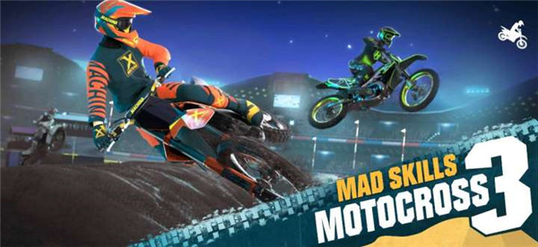 疯狂技能越野摩托车3破解版 v1.7.1