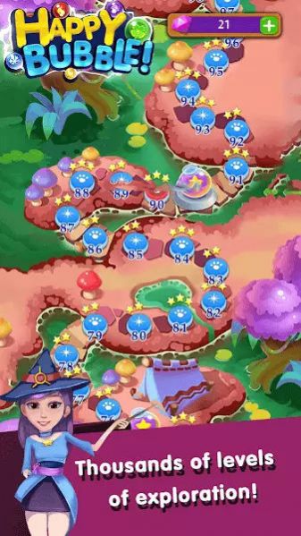 开心泡泡龙魔法少女游戏最新版