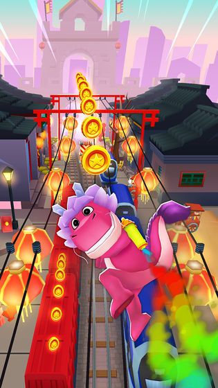 地铁跑酷3.15.0许愿神龙贺新春免费金币最新版图片1