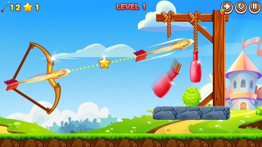 射箭游戏瓶射击  V 1.0
