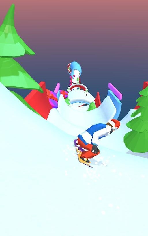 滑雪板挑战赛游戏中文版(Snowboard Challenge: Megaramp)图片1