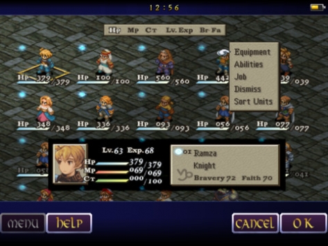 最终幻想战略版狮子战争HD FINAL FANTASY TACTICS THE WAR OF THE LIONS for iPad v3.0.5