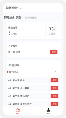 初级会计新题库  v1.0.0