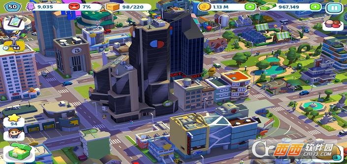 炫动城市:城市建造游戏 v1.3.0q 免谷歌版