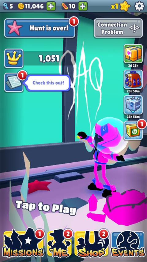 地铁跑酷星宿高仿QAQ版本 185.86M