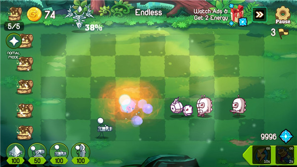 火柴人防御卡通战争官方正版(Stickman defense Cartoon war) v1.2.5