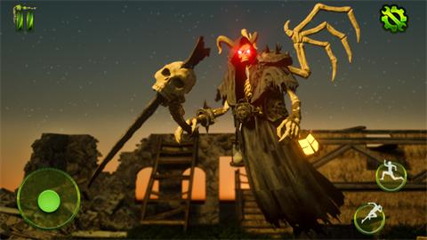 恐怖的女巫恐怖森林