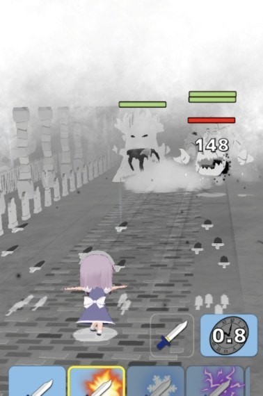 咲夜的飞刀手机游戏中文版 