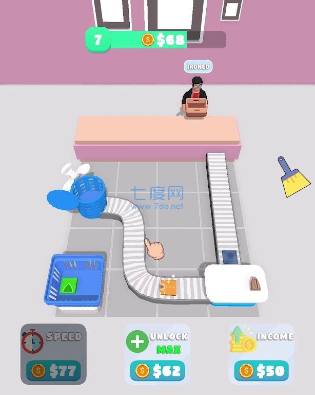 组装洗衣店游戏