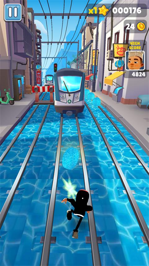地铁跑酷蓝色金币定制版 v2.39.0