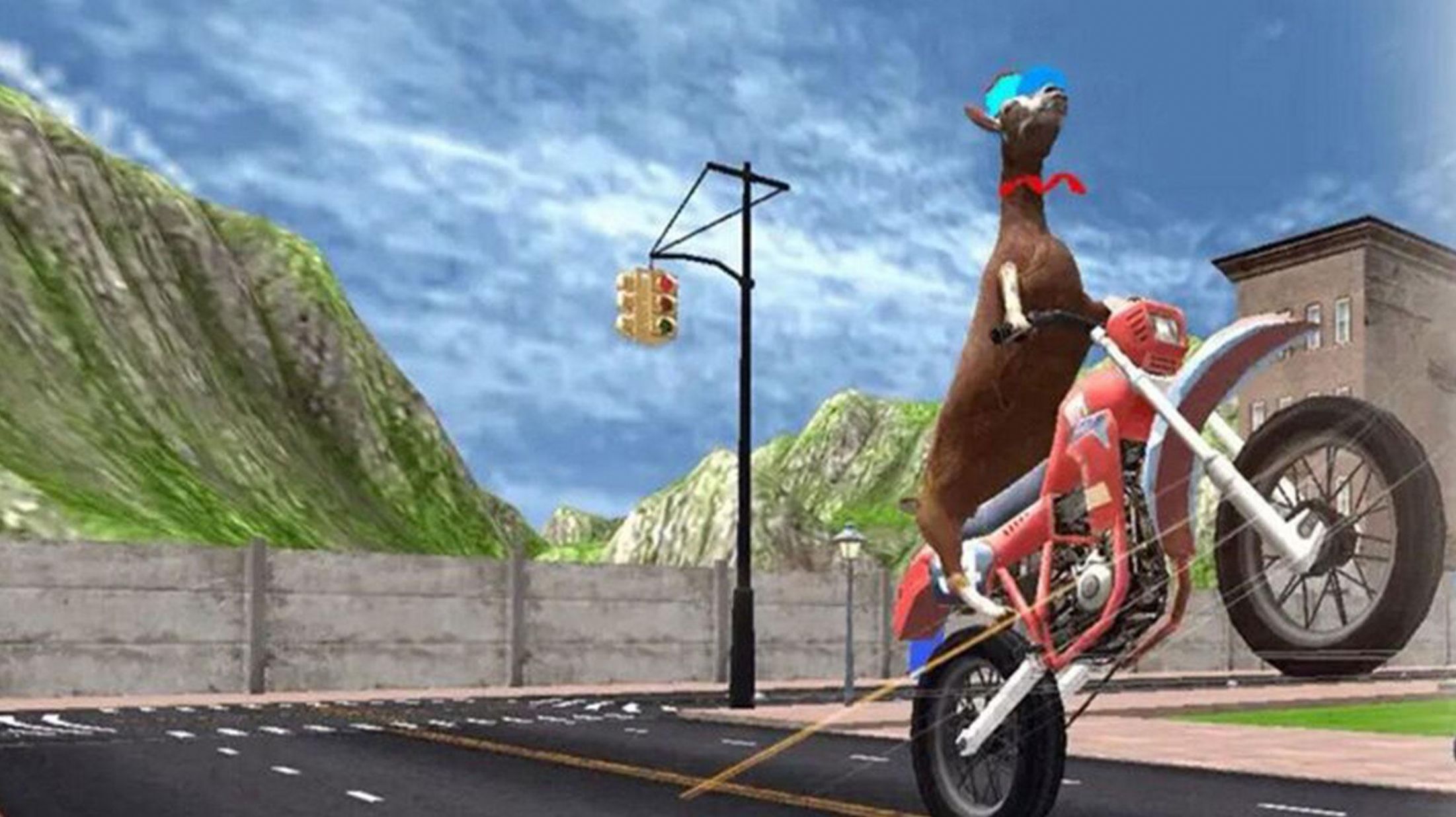 狂暴山羊模拟器游戏官方版(Rampage Goat simulator)  v5.0.3