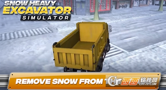 Snow Heavy Excavator Simulator