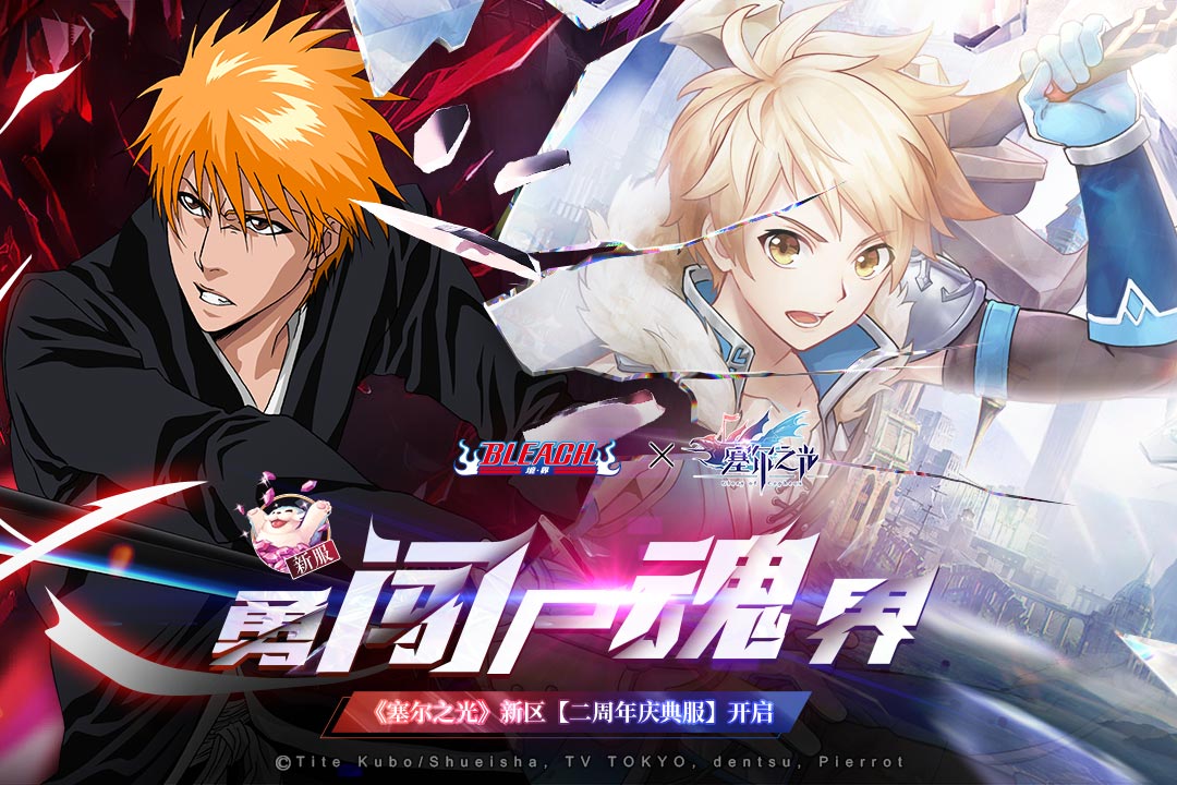 塞尔之光二周年死神联动