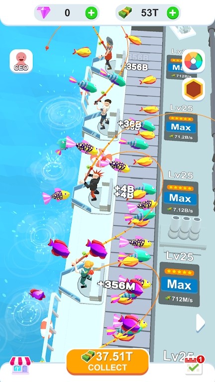 闲散的海上捕鱼  v1.0.0