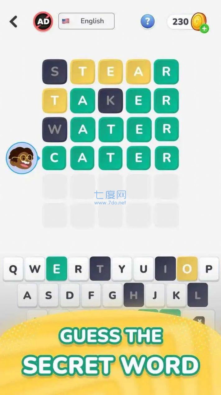 单词流行大战游戏