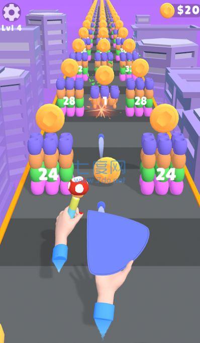 收集珠子跑