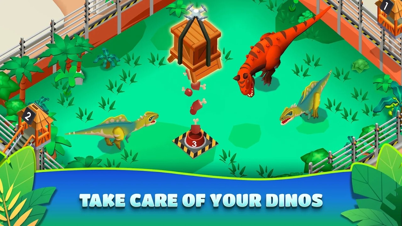 空闲恐龙公园大亨游戏官方版（Dinosaur Park）  v5.0.4