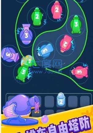 塔防消泡泡红包版