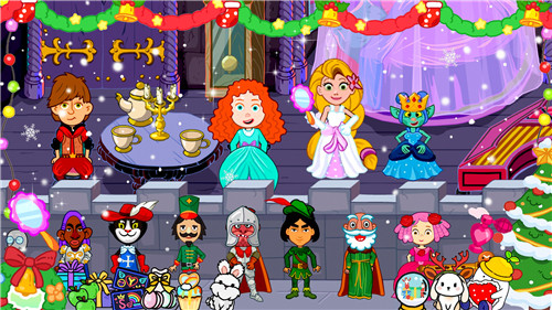 落樱城堡童话世界