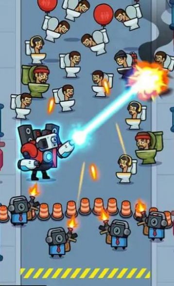 厕所僵尸大战游戏