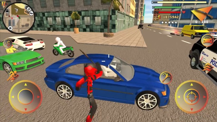 蜘蛛侠绳索英雄3拉斯维加斯游戏下载无敌版  v5.1.4