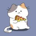 太空猫我想吃披萨
