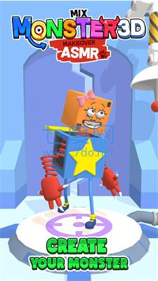 满级怪物改造MixMonster 3DMakeoverASMR