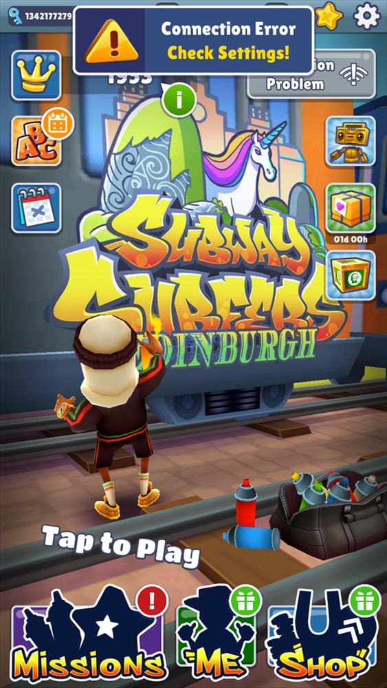 地铁跑酷空间站内购幻影