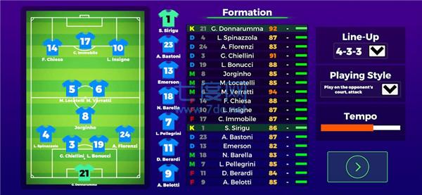 欧洲足球竞赛挑战GameofEuro Football v3.3.5