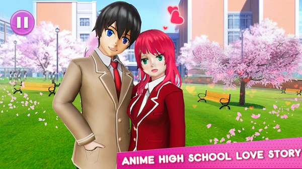 动漫少女高校恋爱游戏官方版(Anime Girl High School Lo v4.2.1