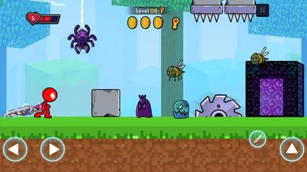 工艺世界火柴人战争游戏官方版(Stickman Craft)  v3.5.2