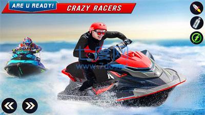 快艇划船比赛JetSkiBoatStuntRacing Game v7.0