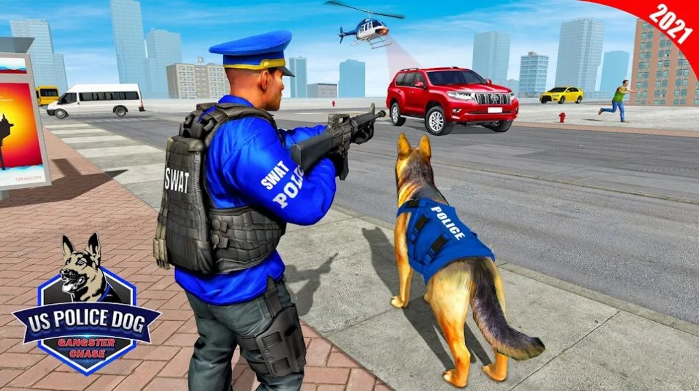 美国警犬追捕罪犯游戏官方安卓版（Police Dog Gangster Chase Game）  v3.5.1