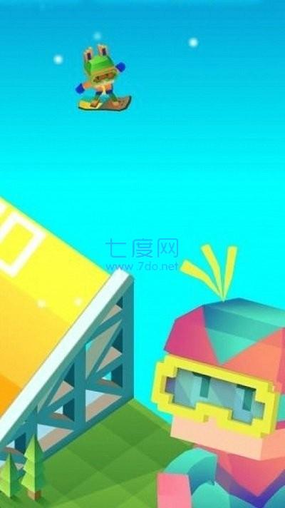 像素方块滑雪 v1.0