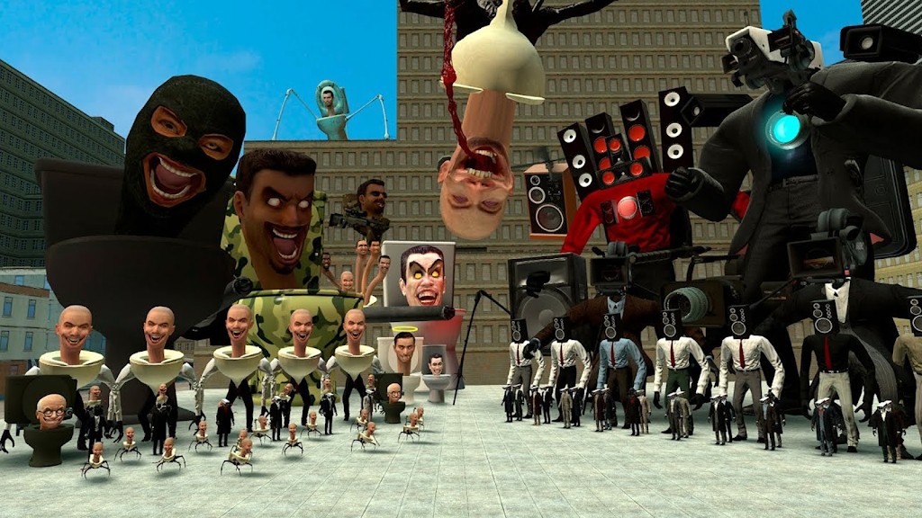 幕后的Nextbots沙盒内置菜单 v1.28