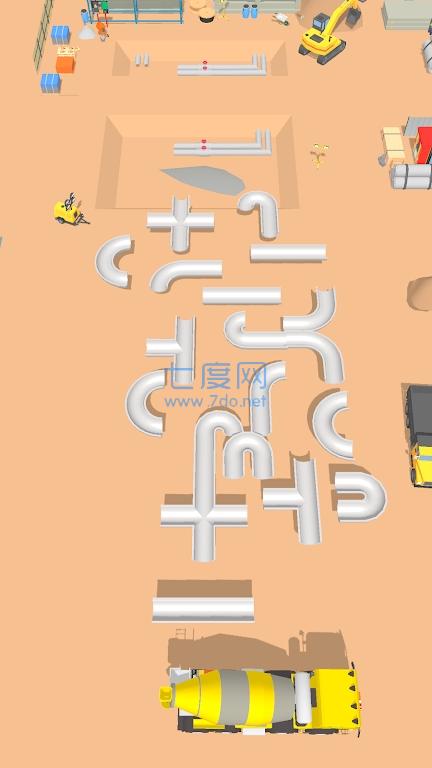 水泥流混合Cement FlowPuzzle