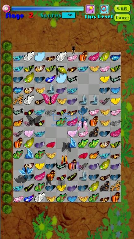 蝴蝶连线消除Butterfly Kyodai