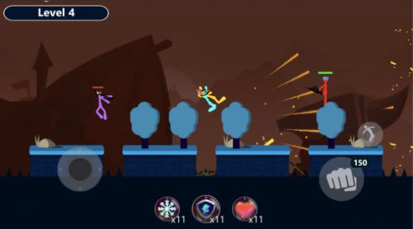 火柴人顶上对决游戏安卓手机版图片2