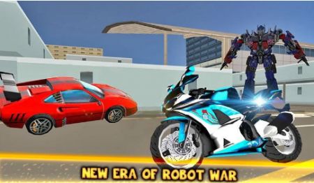 汽车机器人变形机器人英雄Moto Robot Fight: Futuristic War Robots Transform v3.1.5