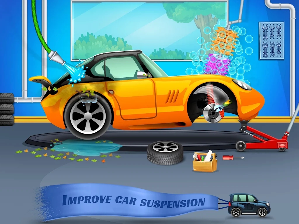 儿童洗车服务车间 v3.7