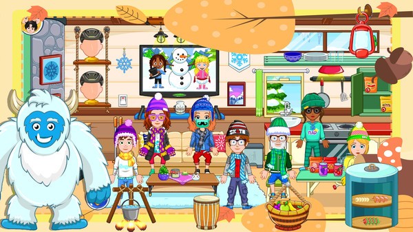 托卡迷你城市滑雪人  v1.0