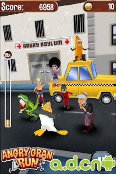 愤怒的老奶奶玩酷跑内购绿色版 Angry Gran Run v1.9.0.0