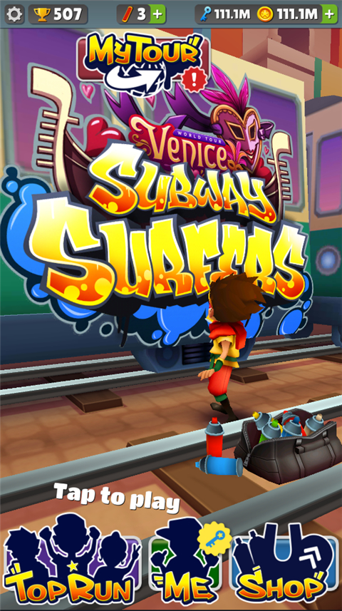 地铁跑酷白哥订制版 v1.0