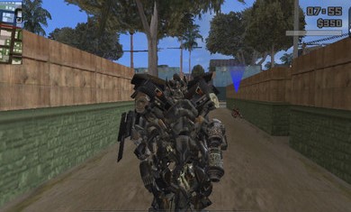 GTASA变形金刚4擎天柱mod中文最新版(变形金刚模组+内置菜单)  v3.4.1