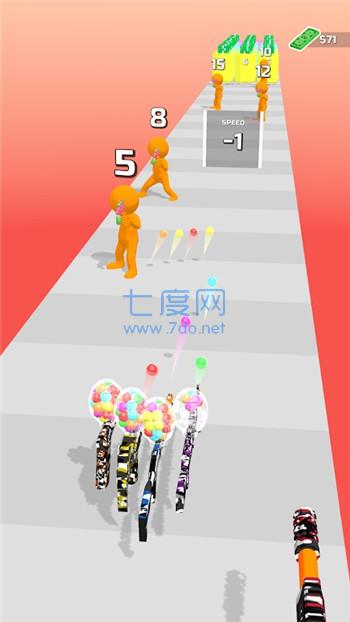 凝胶弹跑酷GelAmmo Run v1.0.3