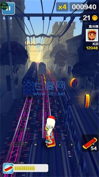 地铁跑酷乱码之城游戏