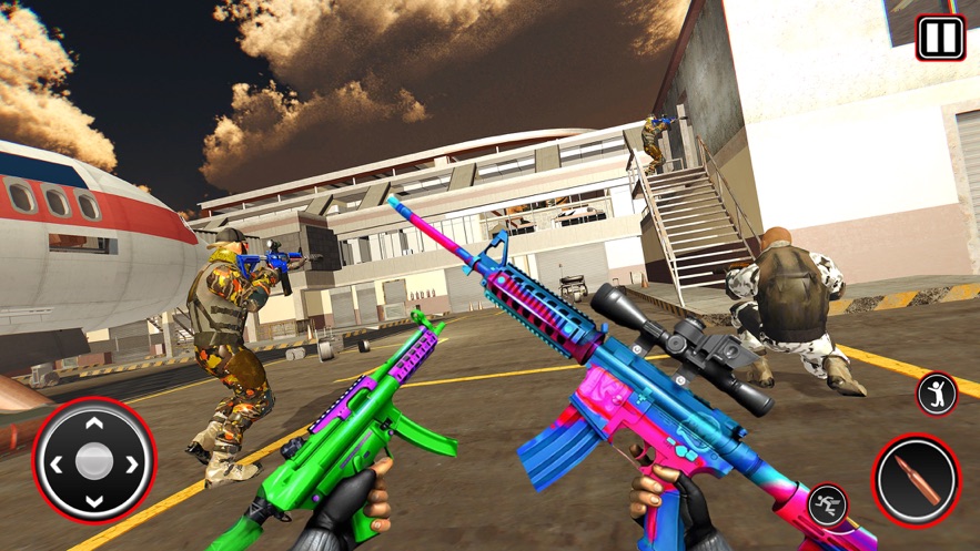 飞机劫持反击游戏