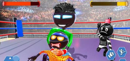 火柴人摔跤模拟